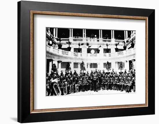 John Sousa and United States Marine Corps Band-null-Framed Photographic Print