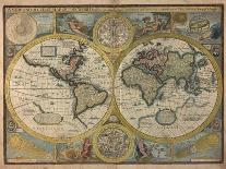 A New and Accurat Map of the World, 1651-John Speed-Giclee Print