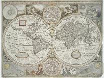 Britain as It Was Devided in the Tyme of the Englishe Saxons, 1616-John Speed-Giclee Print