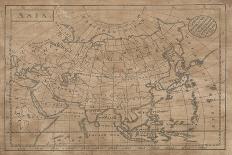 North and South America in its Principal Divisions, London, 1767-John Spilsbury-Mounted Giclee Print