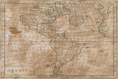 North and South America in its Principal Divisions, London, 1767-John Spilsbury-Framed Giclee Print