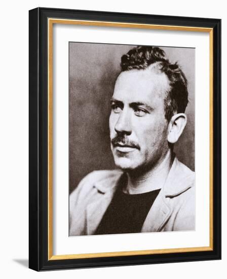 John Steinbeck, American novelist, c1939-Unknown-Framed Photographic Print