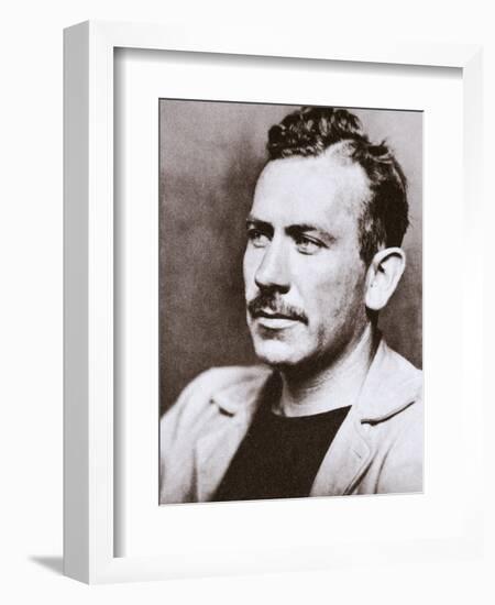 John Steinbeck, American novelist, c1939-Unknown-Framed Photographic Print