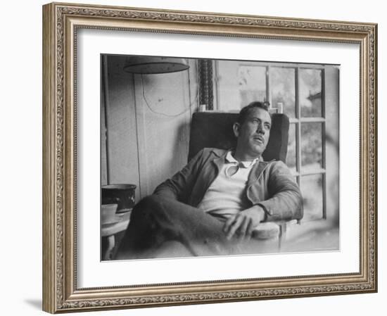 John Steinbeck-Peter Stackpole-Framed Premium Photographic Print