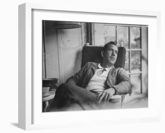 John Steinbeck-Peter Stackpole-Framed Premium Photographic Print