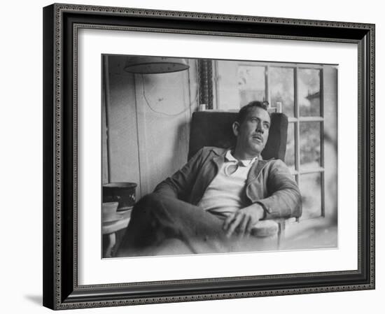 John Steinbeck-Peter Stackpole-Framed Premium Photographic Print