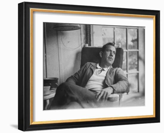 John Steinbeck-Peter Stackpole-Framed Premium Photographic Print