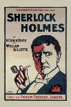 Sherlock Holmes: The Lyceum Theatre, London-John Stewart Browne-Framed Art Print