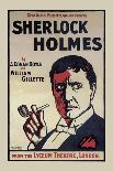 Sherlock Holmes: The Lyceum Theatre, London-John Stewart Browne-Framed Art Print