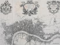 A New Plan of the City of London, Westminster and Southwark-John Stow-Giclee Print