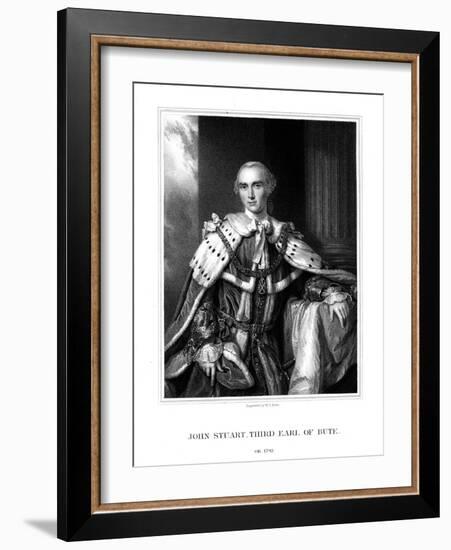 John Stuart, 3rd Earl of Bute, British Prime Minister-WT Mote-Framed Giclee Print