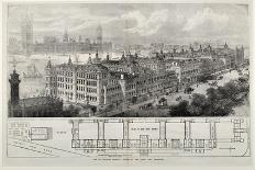 New St Thomas's Hospital, Opened by the Queen Last Wednesday-John Sulman-Framed Giclee Print