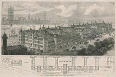 New St Thomas's Hospital, Opened by the Queen Last Wednesday-John Sulman-Framed Giclee Print
