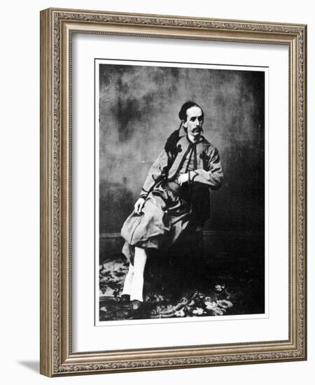 John Surratt, Member of the Lincoln Conspiracy, 1866-MATHEW B BRADY-Framed Giclee Print