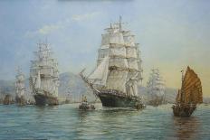 Thermopylae and Cutty Sark Leaving Foochow in 1872, 2008-John Sutton-Giclee Print