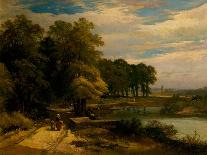 Landscape (Oil on Canvas)-John Syer-Giclee Print