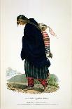 Chippeway Squaw and Child, Published by F.O.W. Greenough, 1838-John T. Bowen-Framed Premier Image Canvas