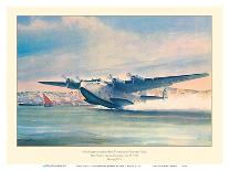 Philippine Clipper Arrives Hong Kong Oct. 1936 - Pan American Airways - Martin M-130-John T^ McCoy-Art Print