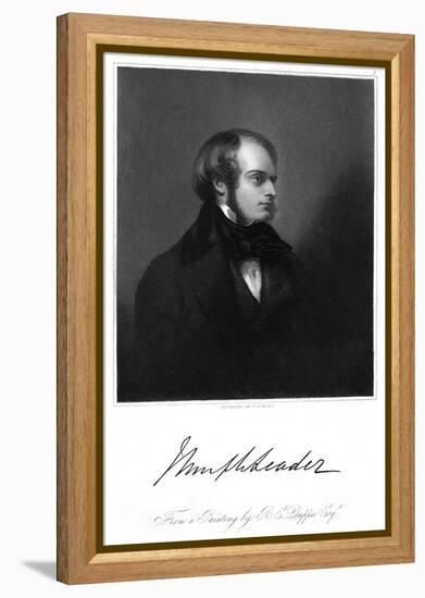 John Temple Leader-B E Duppe-Framed Stretched Canvas