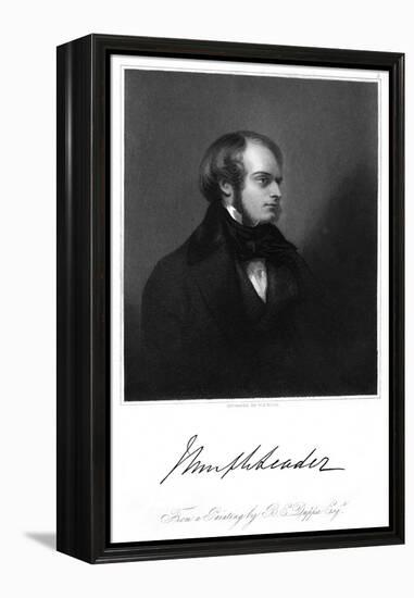 John Temple Leader-B E Duppe-Framed Stretched Canvas