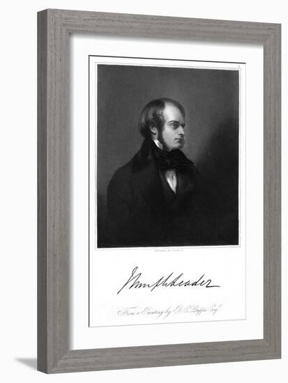 John Temple Leader-B E Duppe-Framed Art Print