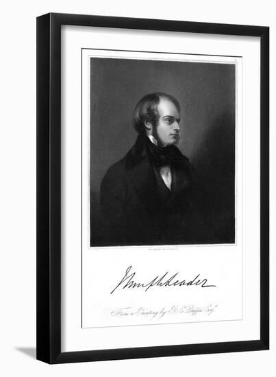 John Temple Leader-B E Duppe-Framed Art Print