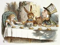The Mad Hatter's Tea Party-John Teniel-Giclee Print