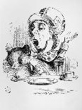 The Hatter's Mad Tea Party the Hatter and the Hare Put the Dormouse in the Tea-Pot-John Tenniel-Photographic Print