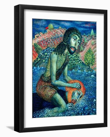 John the Baptist, 1998-Tamas Galambos-Framed Giclee Print