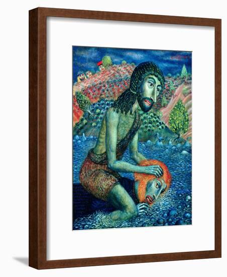 John the Baptist, 1998-Tamas Galambos-Framed Giclee Print