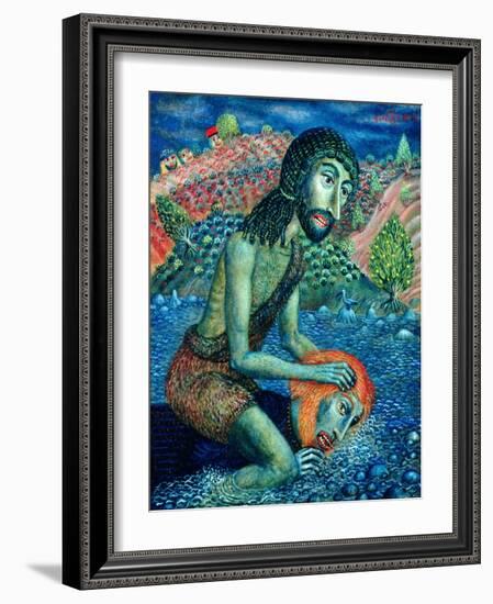 John the Baptist, 1998-Tamas Galambos-Framed Giclee Print