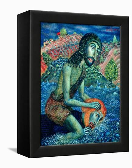 John the Baptist, 1998-Tamas Galambos-Framed Premier Image Canvas