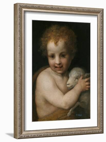 John the Baptist as Child-Andrea del Sarto-Framed Giclee Print