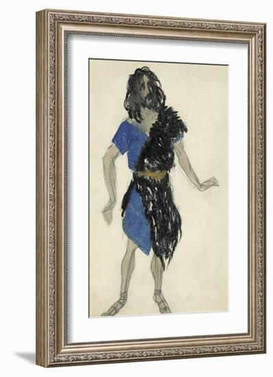 John the Baptist in Salomé-Leon Bakst-Framed Premium Giclee Print