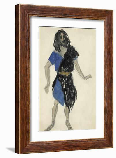 John the Baptist in Salomé-Leon Bakst-Framed Premium Giclee Print