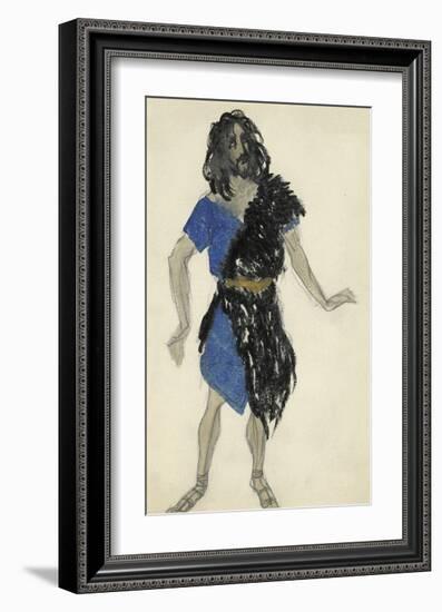 John the Baptist in Salomé-Leon Bakst-Framed Premium Giclee Print