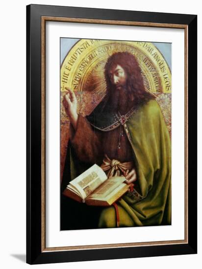John the Baptist-Jan van Eyck-Framed Giclee Print