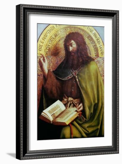 John the Baptist-Jan van Eyck-Framed Giclee Print