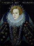 Portrait of Queen Elizabeth I (1533-1603)-John the Elder Bettes-Framed Giclee Print