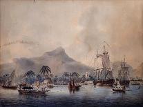 A View of Huaheine, 1787-John the Younger Cleveley-Framed Giclee Print