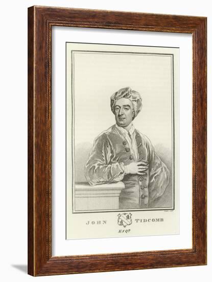 John Tidcomb, Esquire-Godfrey Kneller-Framed Giclee Print