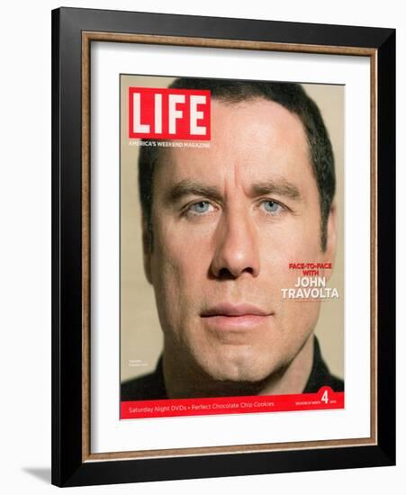 John Travolta, March 4, 2005-Greg Williams-Framed Photographic Print