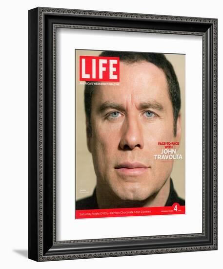 John Travolta, March 4, 2005-Greg Williams-Framed Photographic Print