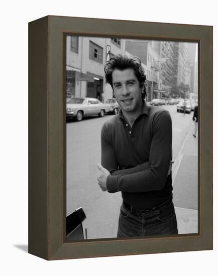 John Travolta-null-Framed Premier Image Canvas