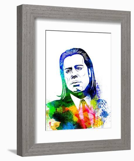 John Travolta-Nelly Glenn-Framed Art Print