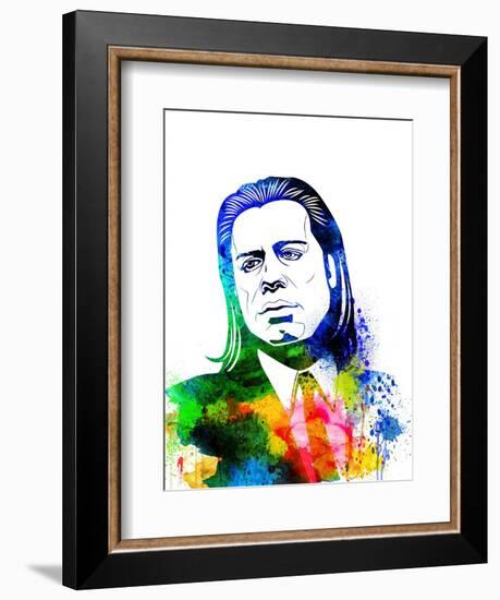 John Travolta-Nelly Glenn-Framed Art Print