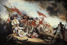 The Death of General Mercer at the Battle of Princeton, January 3, 1777-John Trumbull-Framed Giclee Print