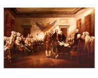 The Declaration of Independence-John Trumbull-Stretched Canvas