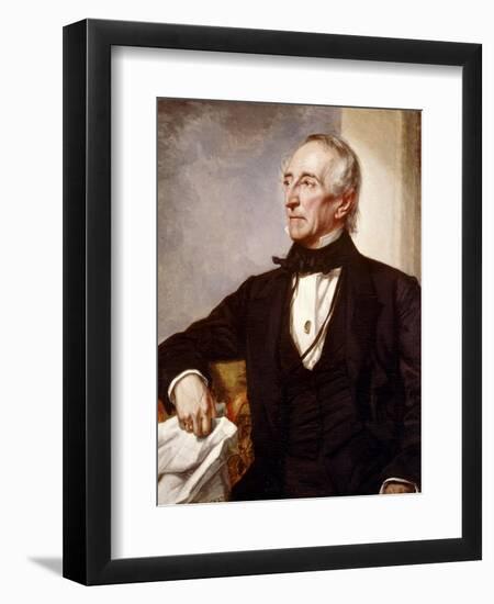 John Tyler, (10th Pres)-George Peter Alexander Healy-Framed Giclee Print