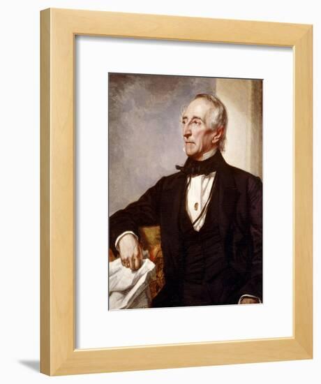 John Tyler, (10th Pres)-George Peter Alexander Healy-Framed Giclee Print